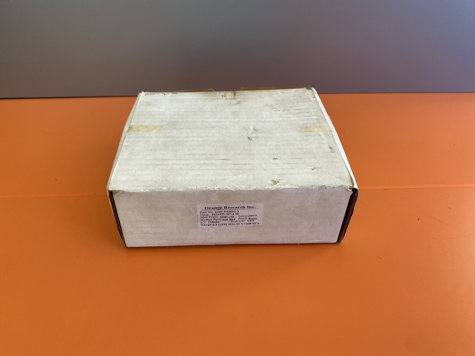 Orange Research, GPM-2321-P43011-1 Differential Pressure Gauge 3000PSI 1/2”NPT