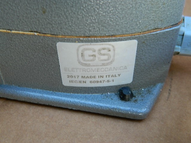 Haas Foot Control GS Elettromeccanica IEC/EN 60947-5-1