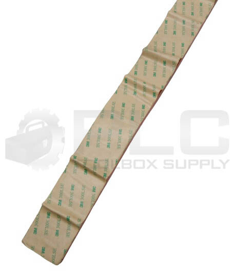 NEW MCMASTER-CARR R202106EK-3′ 50 DURO RED POLYCOATED RUBBER LINER