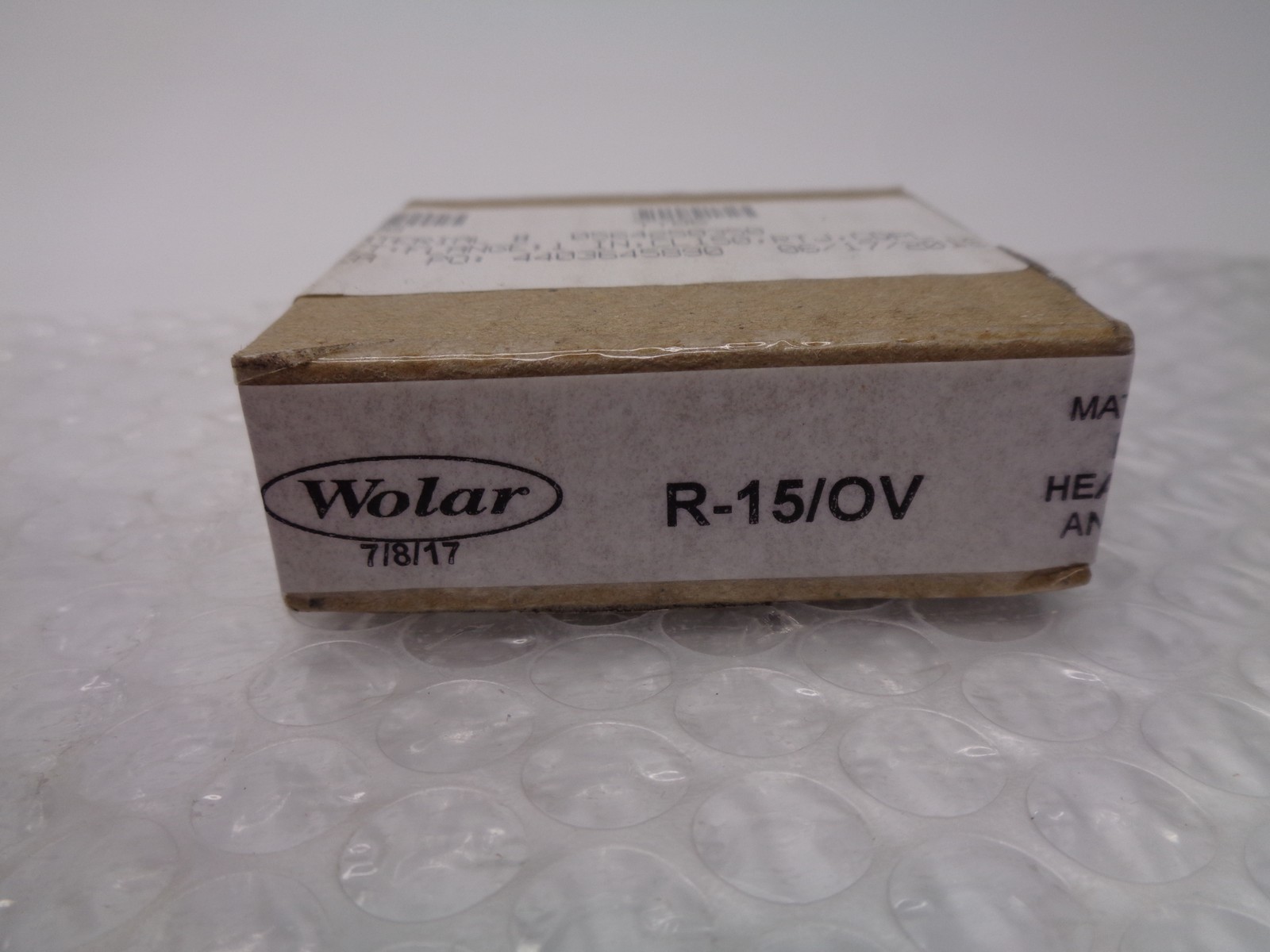 WOLAR R-15/0V FLANGE LOT OF 2 NSMP