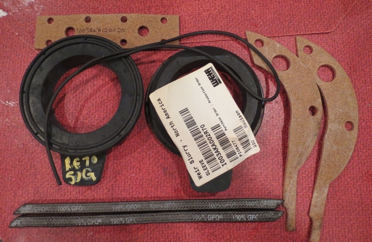 Weir Minerals I003RX 3″ Sleeve Gasket Packing Repair Kit, New
