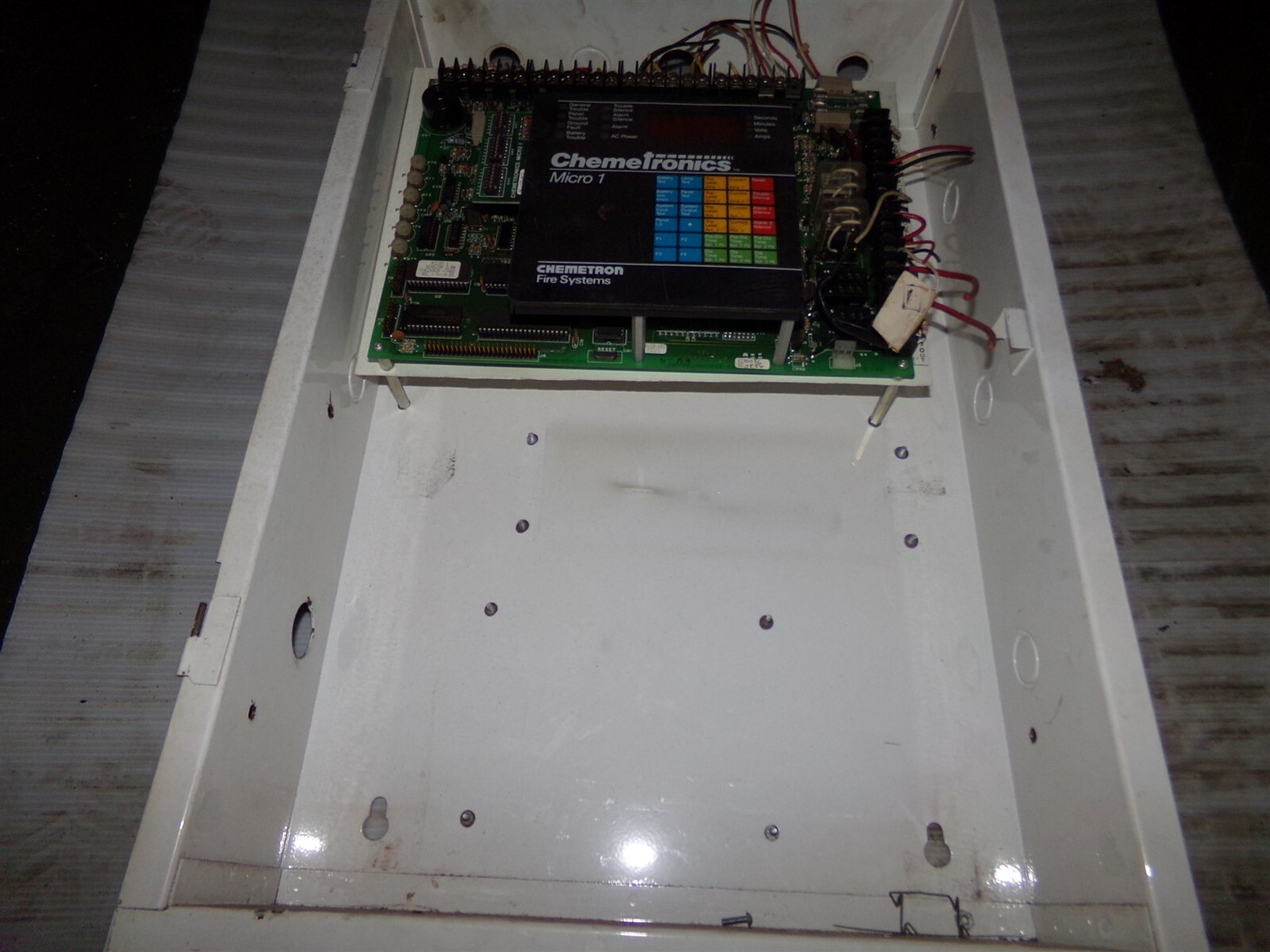 Chemetronics Micro 1 Fire Systems Controller Enclosure 23″ x 16″ *FREE SHIPPING*