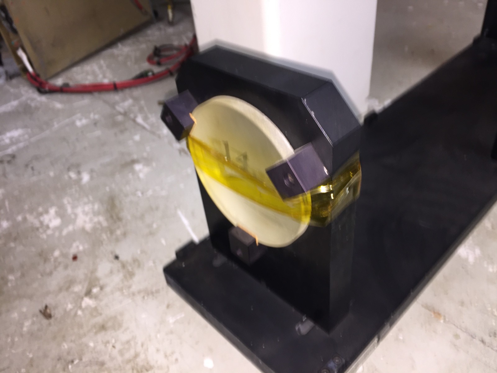 INFRARED INDUSTRIES LARGE LASER BEAM LAB COLLIMATOR OPTICAL INSTRUMENT COMPLETE