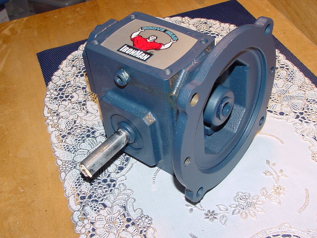 Ironman GR8130076.00, Single-Reduction Worm Gear Speed Reducer, GR-BMQ813-15-L-5