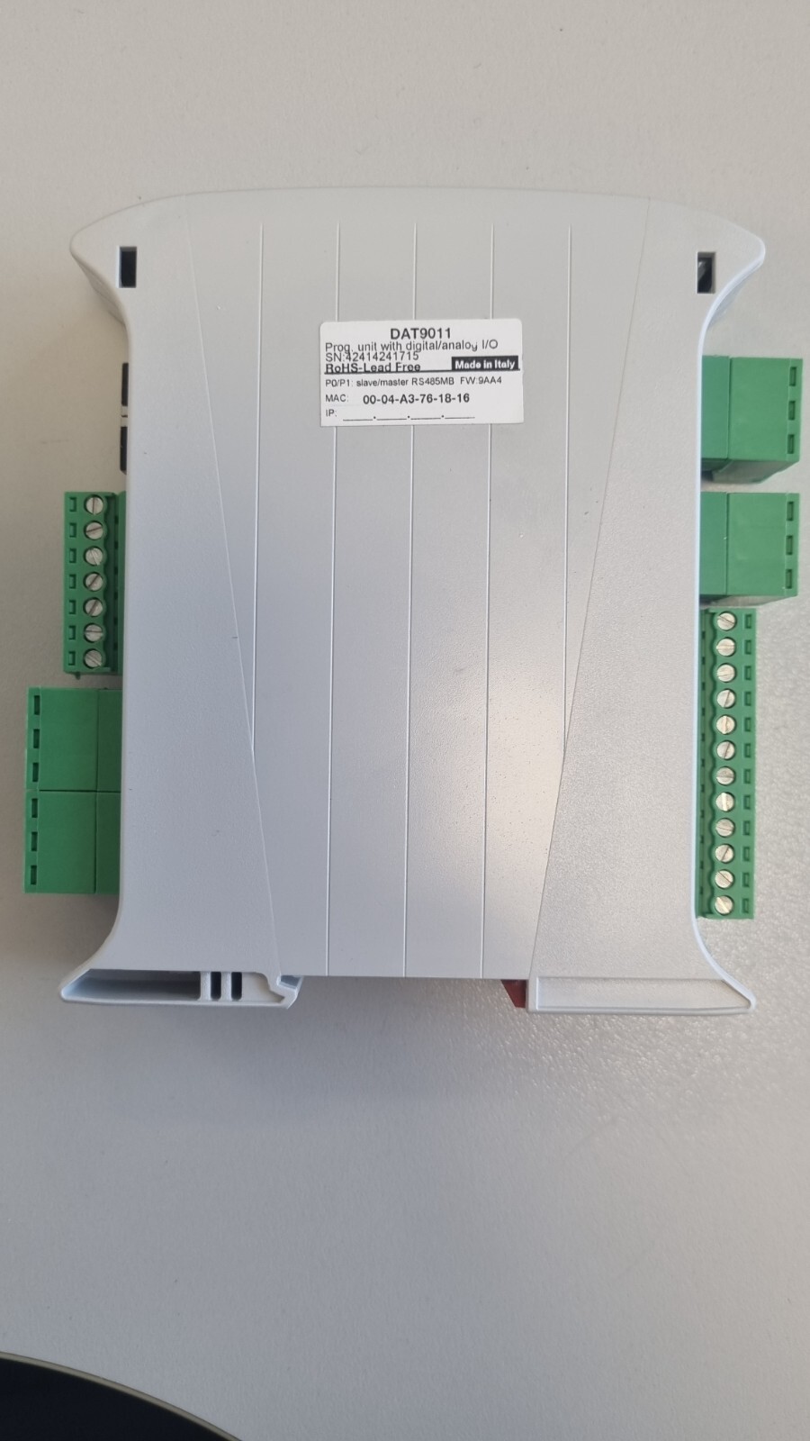 datexel DAT 9011 ETHERNET INTERFACE
