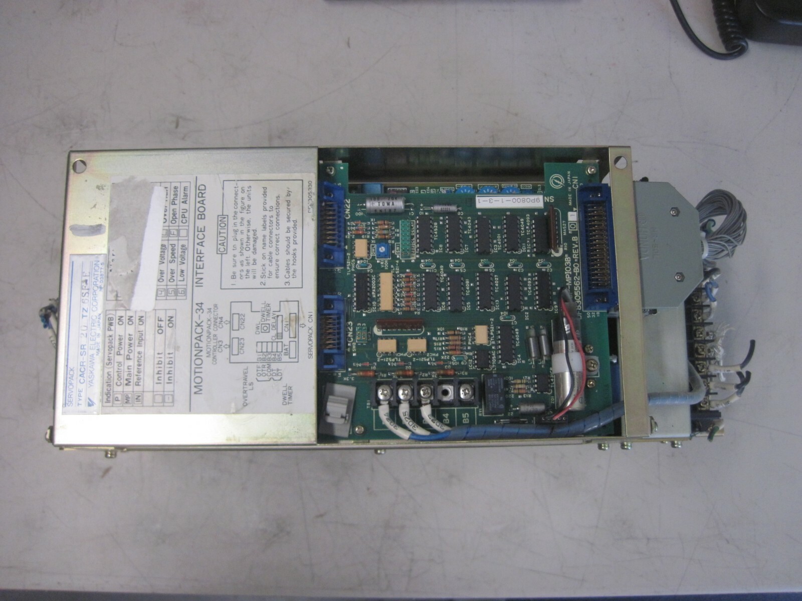 100% WARRANTY Yaskawa CACR-SR20TZ6SF-E Servo Drive CACR-SR20TZ0SF-E