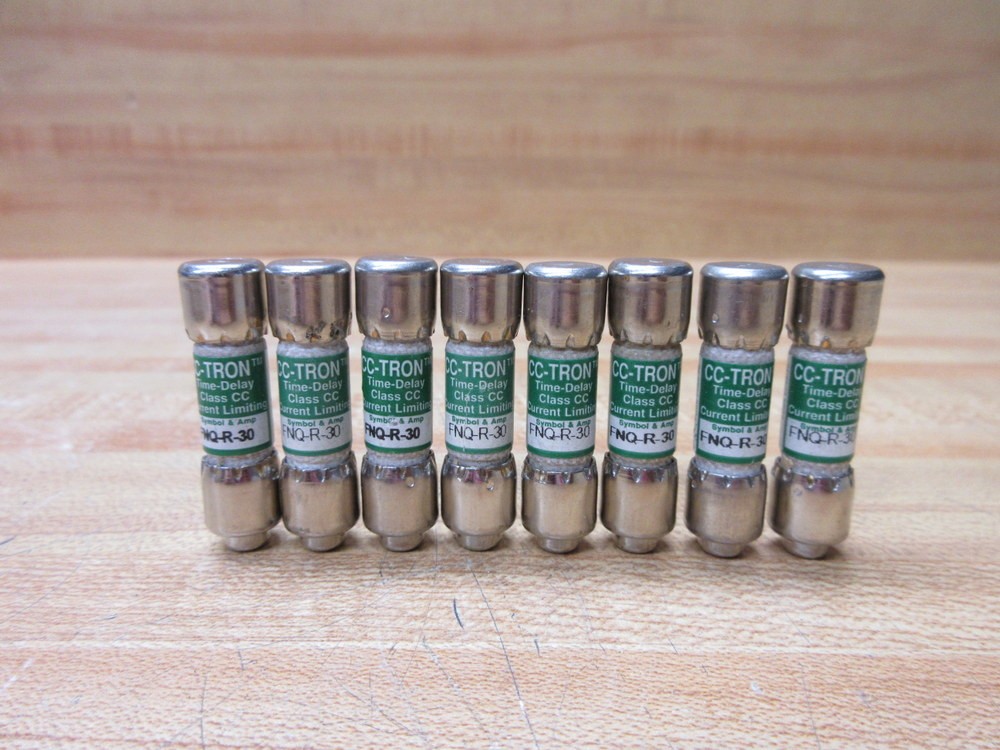 Buss FNQ-R-30 Bussmann Fuse Cross Ref 49ZU35 (Pack of 8)