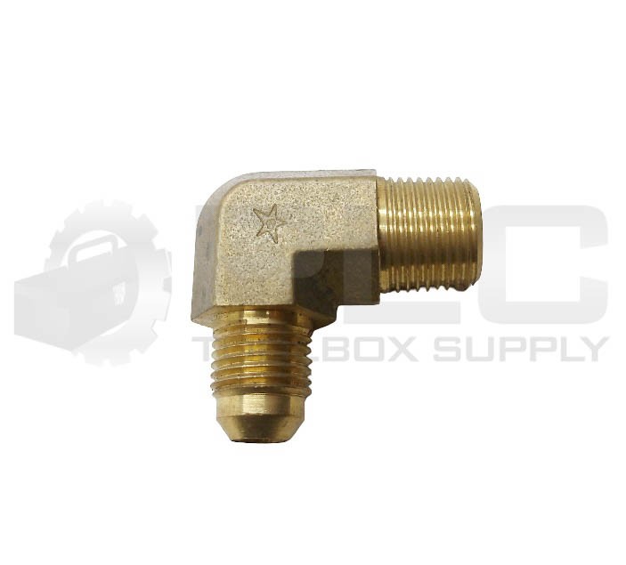 LOT 11 NEW MALE TO MALE 90 DEG ELBOW FITTING 10/16″ X 9/16″