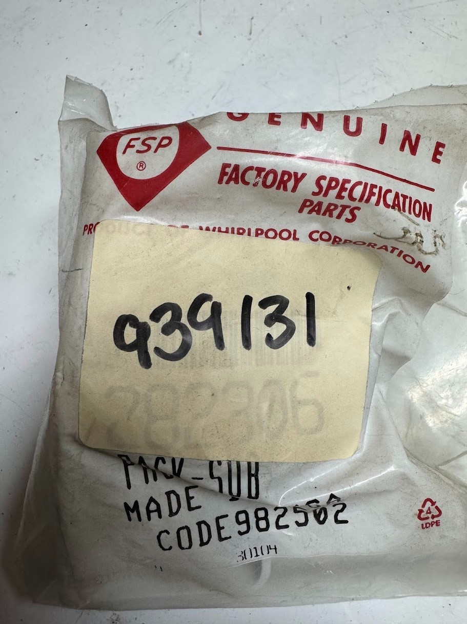 Genuine Whirlpool Sub-Pack Kit 939131 OEM FSP H2D4