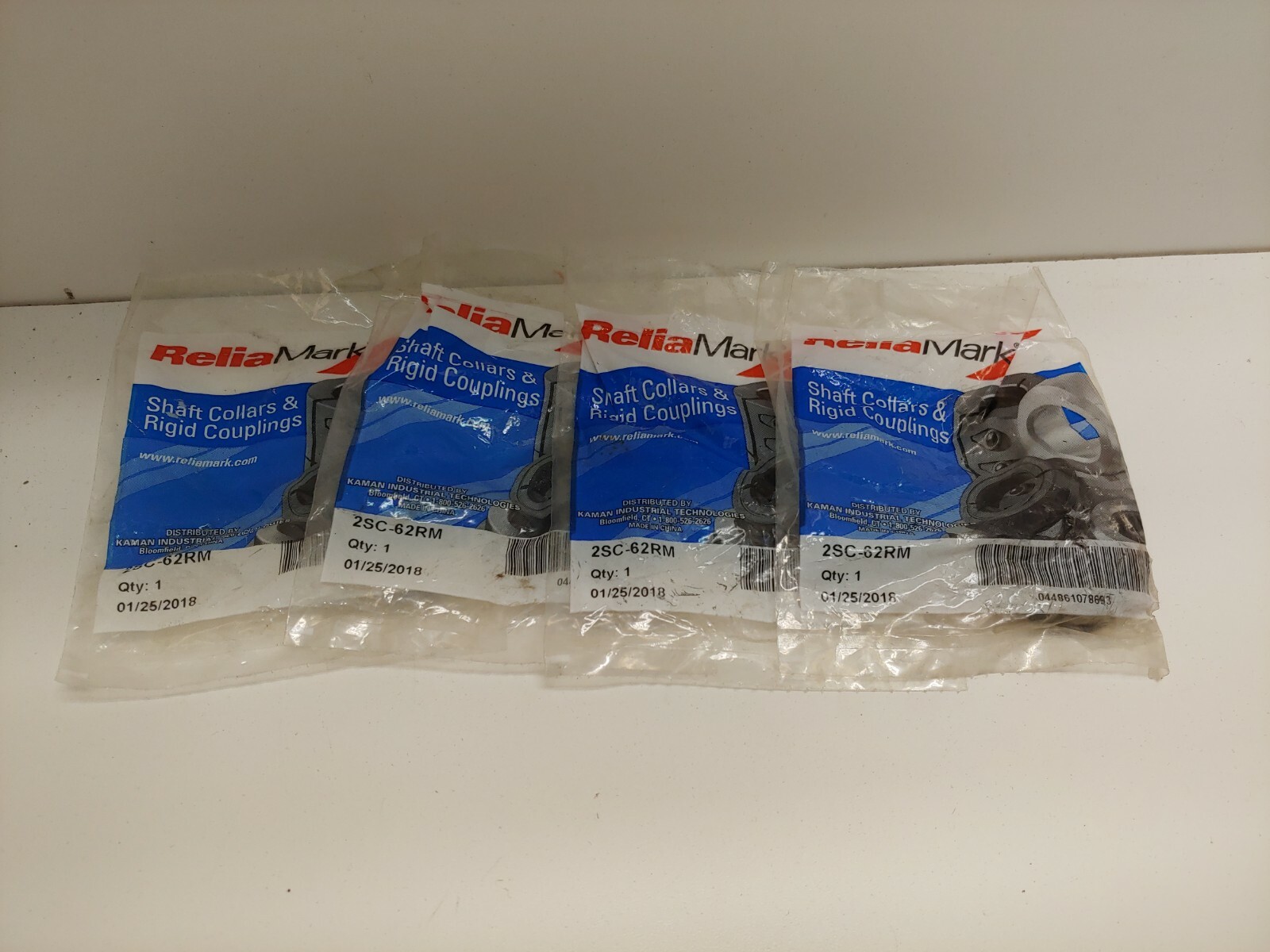 LOT OF (4) NEW OLD STOCK! RELIAMARK 5/8″ SPLIT COLLARS 2SC-62RM