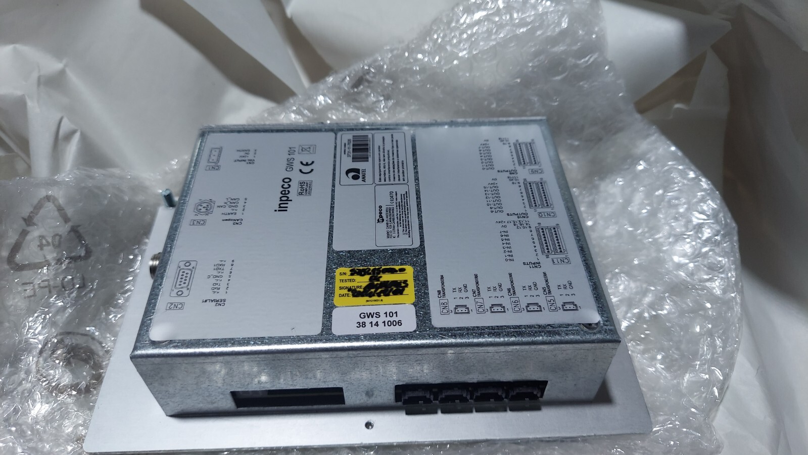 New Inpeco GWS101 579215000 Module I/O Controller Siemens CAN BUS