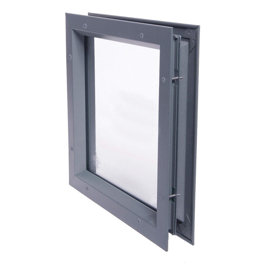 NATIONAL GUARD L-TG-1/4″-FRA-GT118 12″x12″ Lite Kit,10 inx10 in,Gray 53YA04