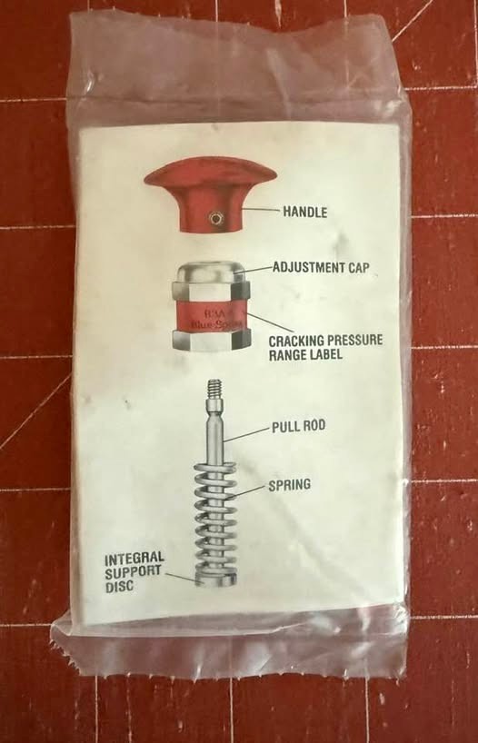 Nupro Replacement Spring R3A Series 177-R3A-K1-C