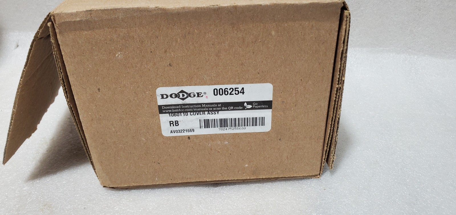 DODGE 006254 1060T10 COVER ASSEMBLE, GRID-LIGN COUPLING, NIB RB 1060T 10