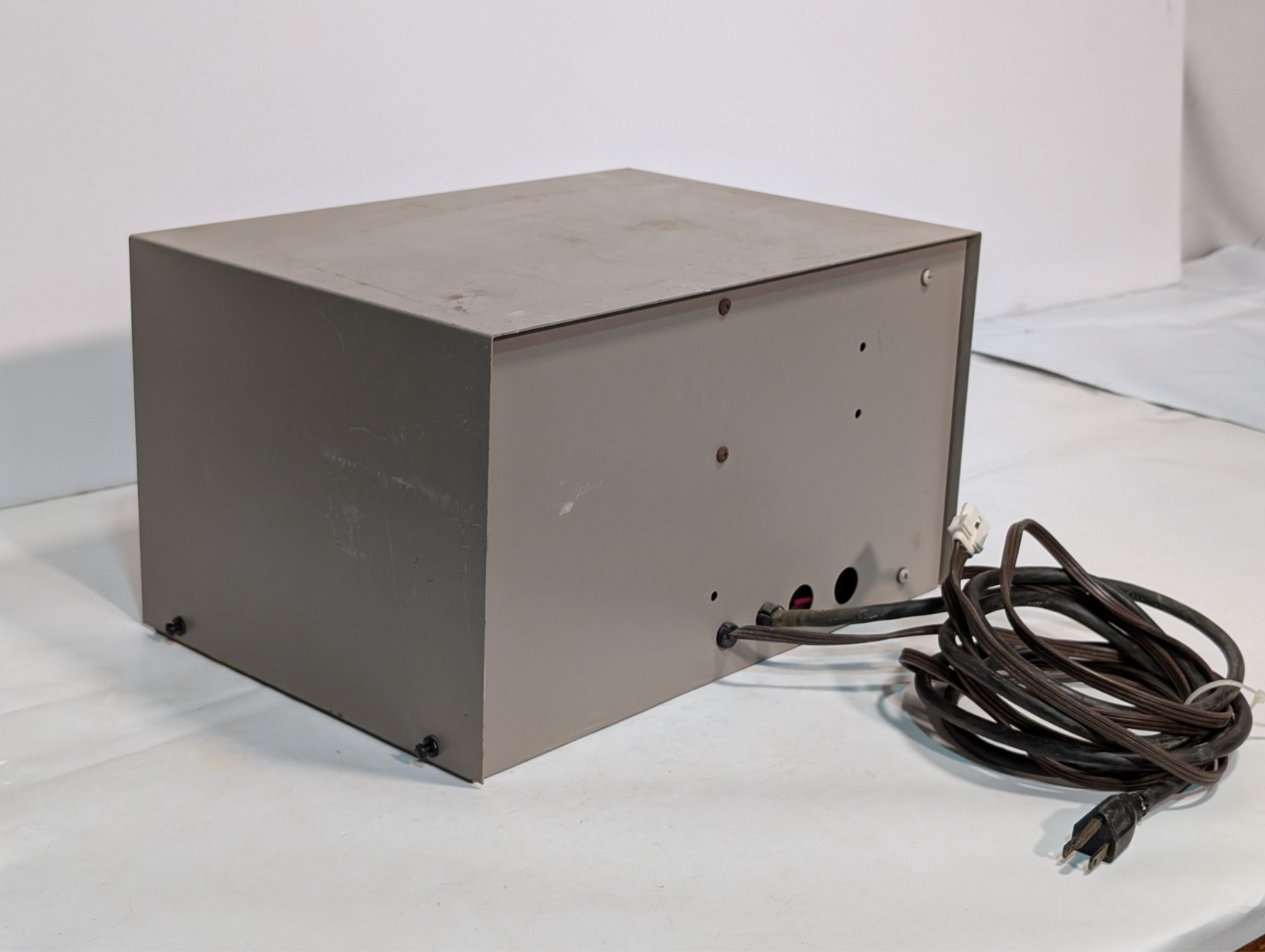 Industrial alarm power failure alert box battery & AC power indicators 120VAC