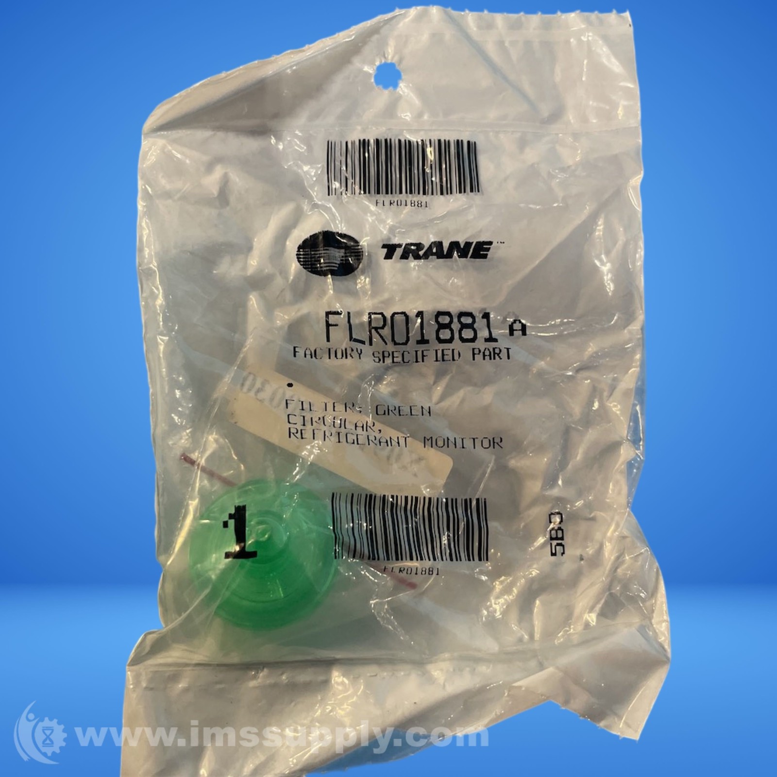 Trane FLR01881 Green Circular Refrigerant Monitor Filter FNFP