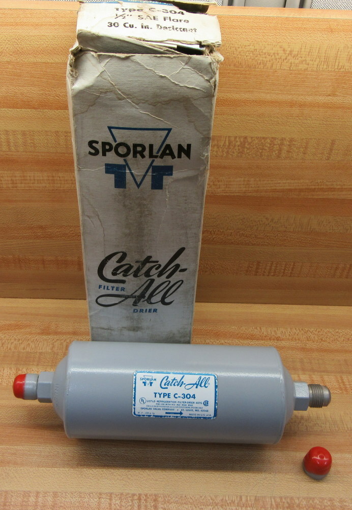 Sporlan C-304-S Filter Drier Liquid Line 1/2 ” Thread On