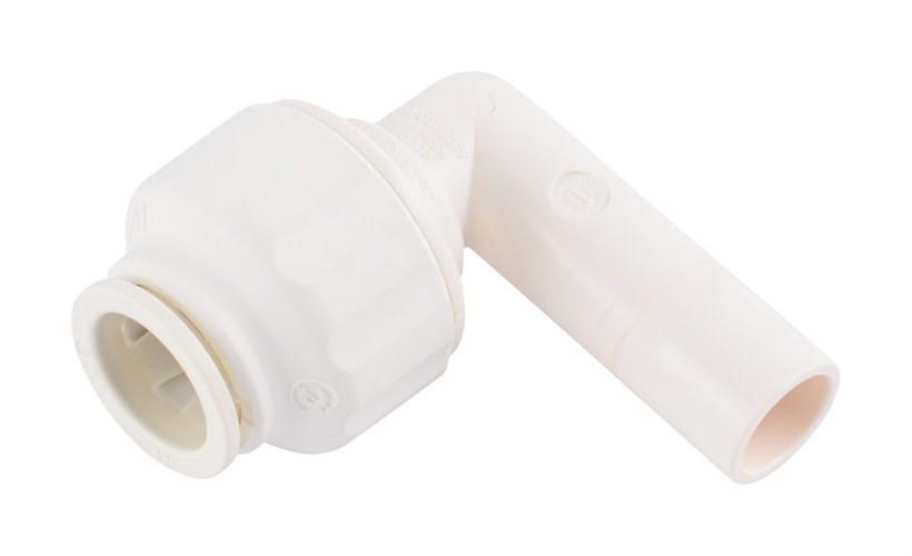 SharkBite 25669 Lead-Free 250 PSI Plastic Elbow 1/2 CTS x 1/2 Push Dia. in.
