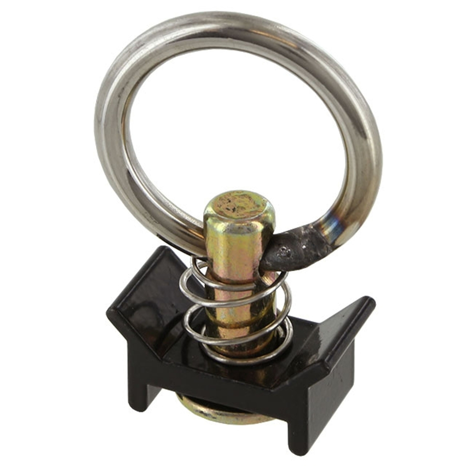 2″ Round Anchor Point Tie Down Kit – Black