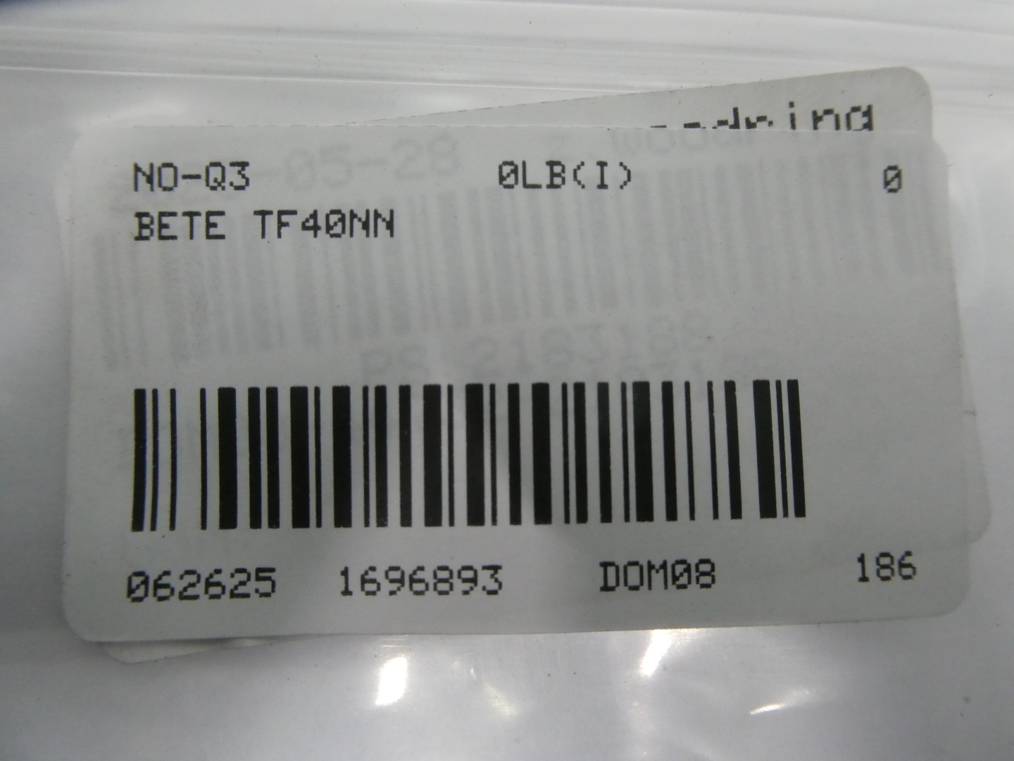 Bete TF40NN Cone Spiral Nozzle 1in