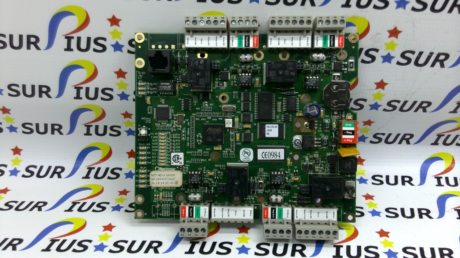 USSP Keri Systems NXT-4D-X 16008 Access Control Panel Board