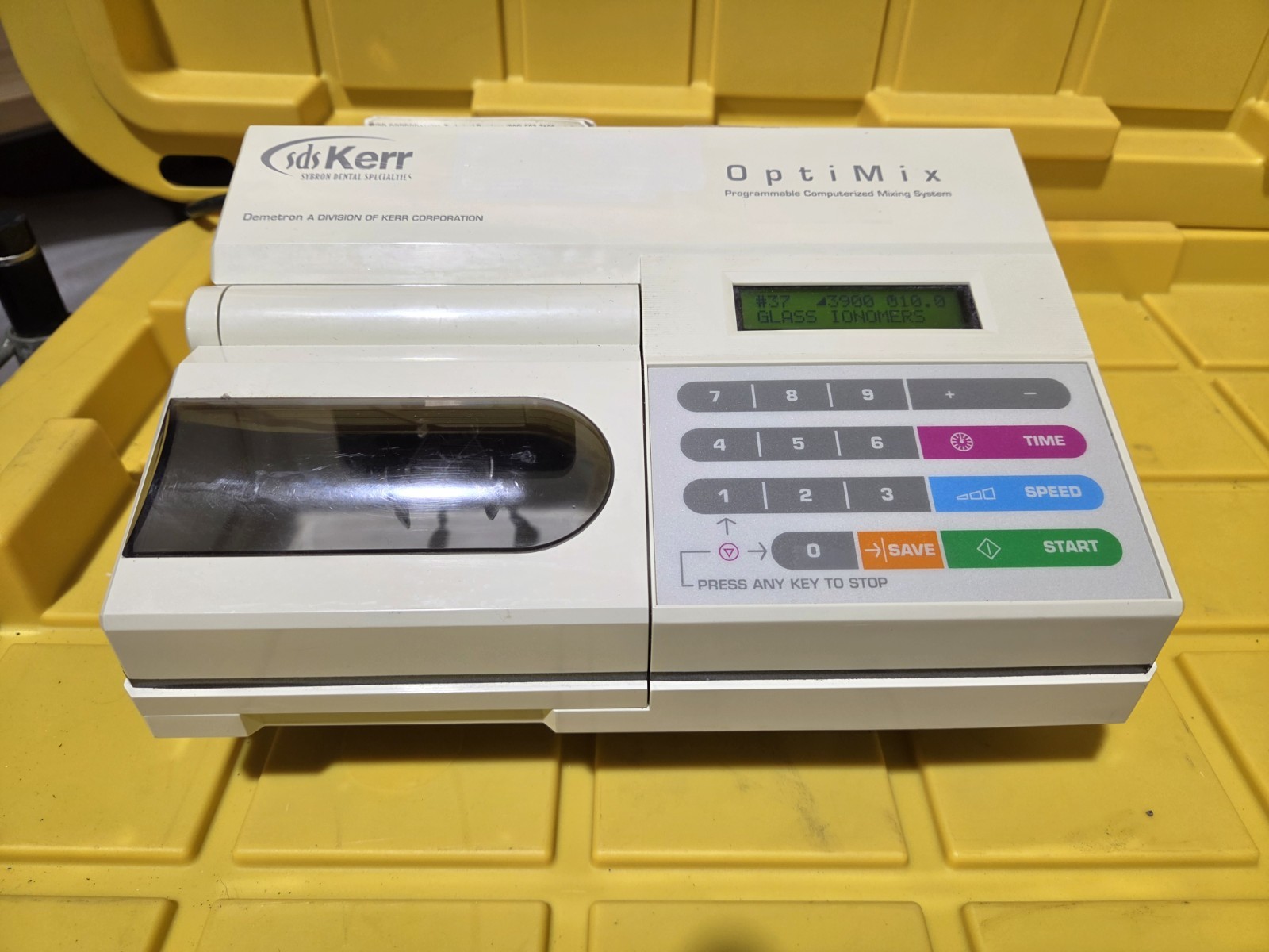 SDS KERR Demetron OptiMix 100 Dental Amalgamator Digital Mixing System