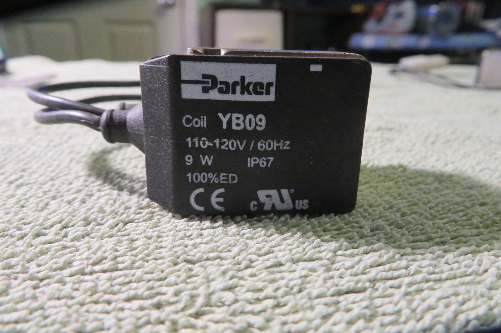 Parker coil YB09 9W 110v-120v Solenoid Valve Coil