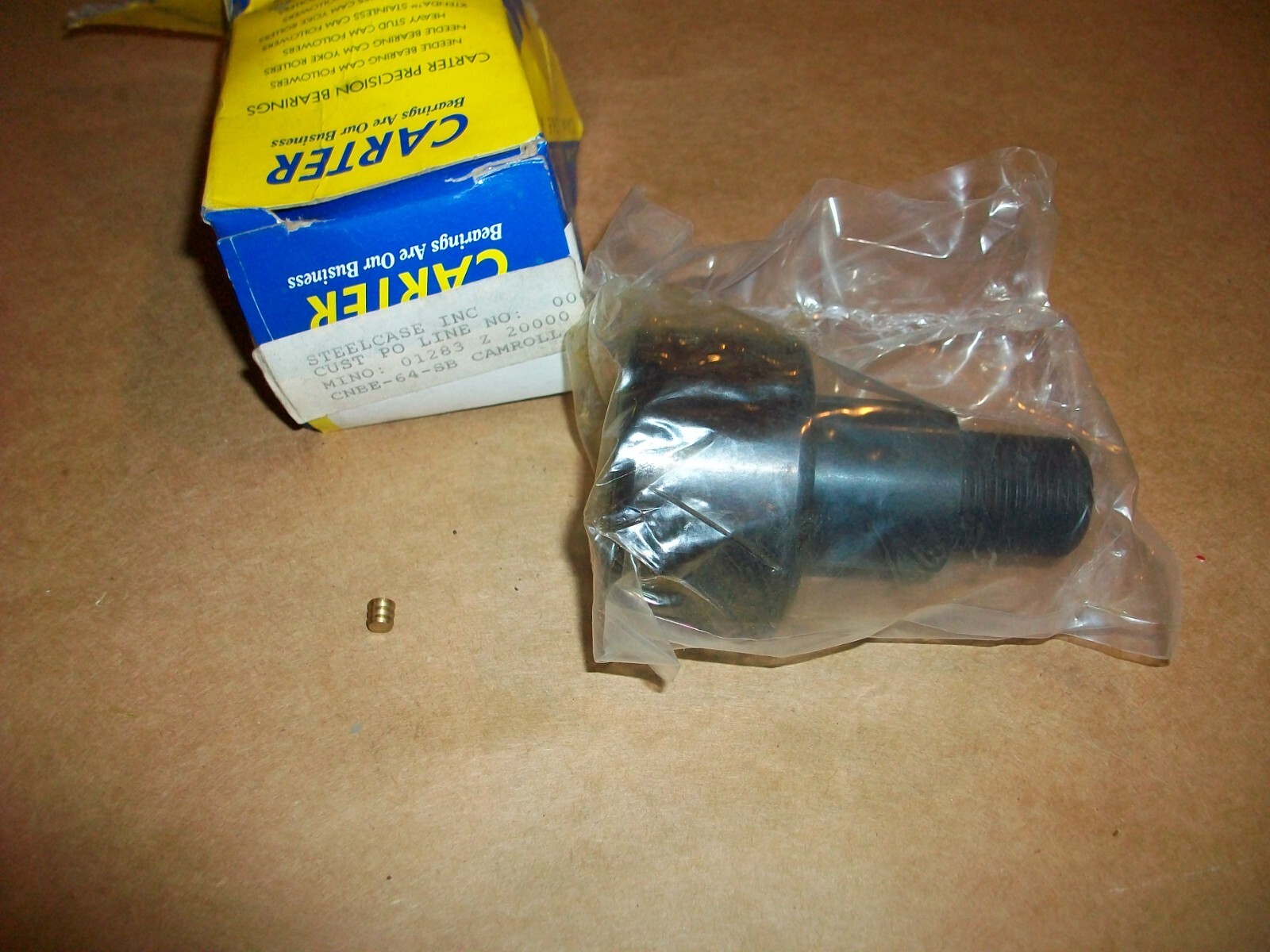CARTER CNBE-64-SB 2″ ECCENTRIC CAM FOLLOWER BEARING NEW