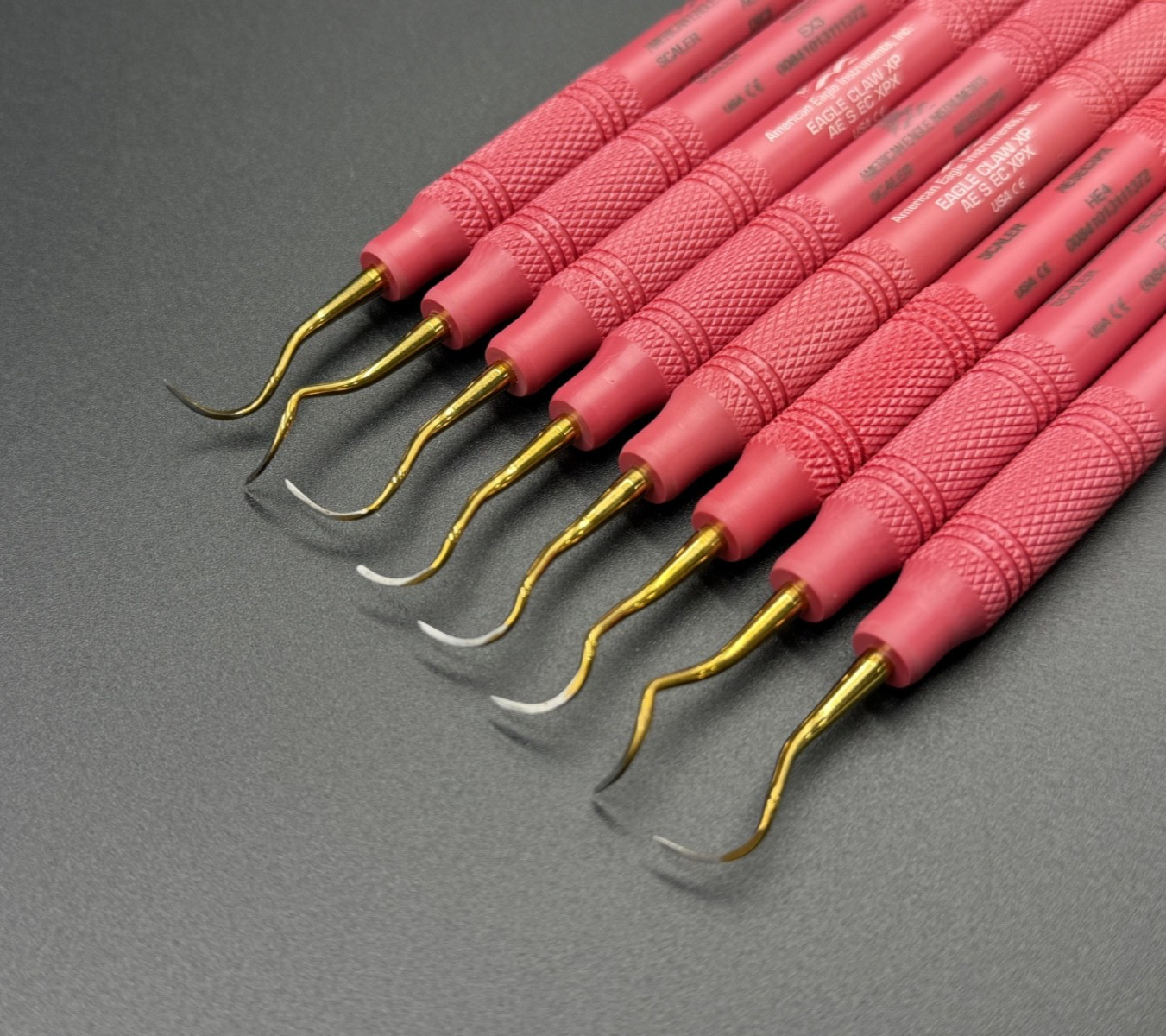 Lot of 8 American Eagle Dental Scalers