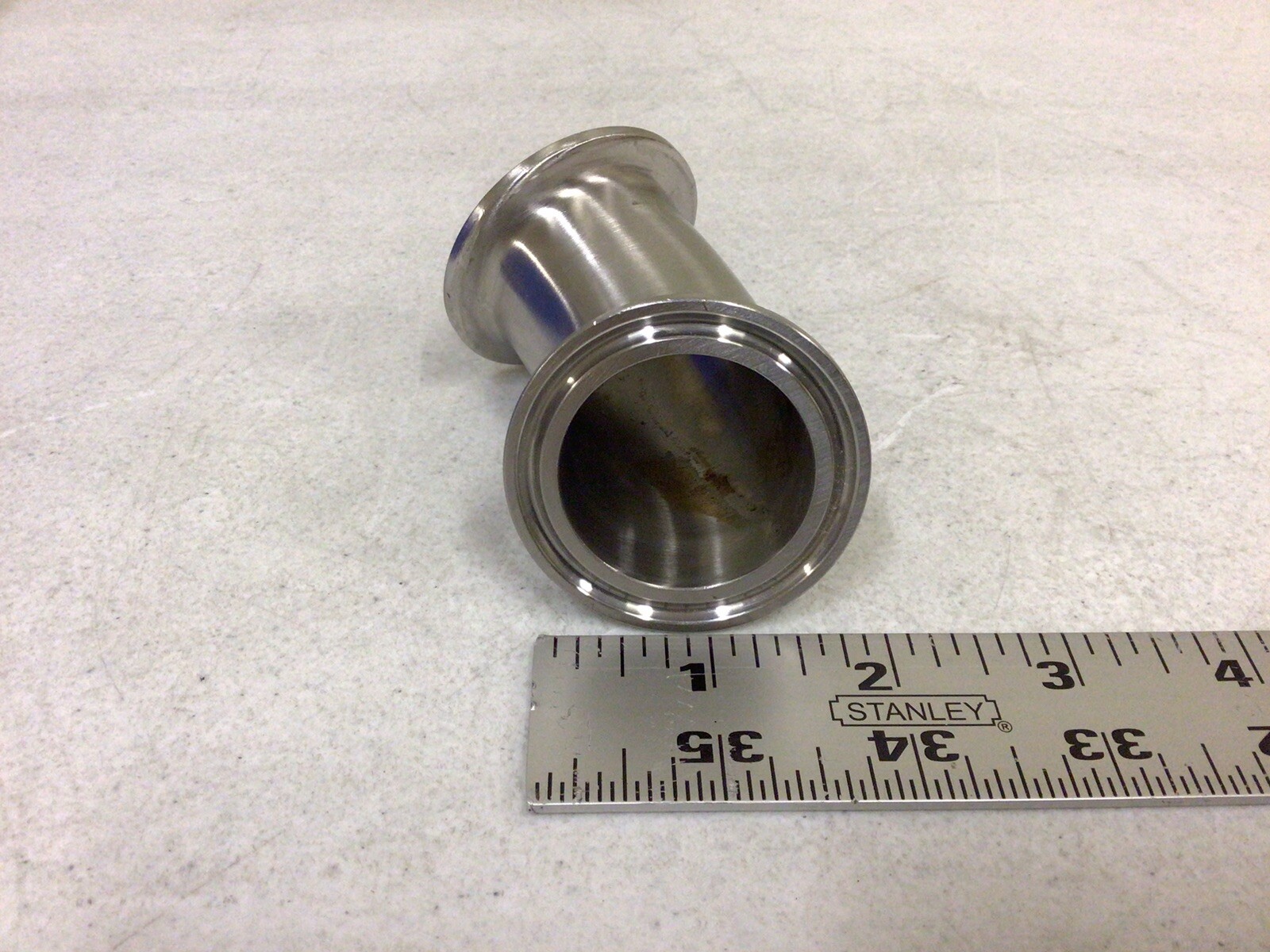 NEW, DIXON B2KMP-R150 SANITARY FITTING STAINLESS STEAL ELBOW, 1515525, 175187
