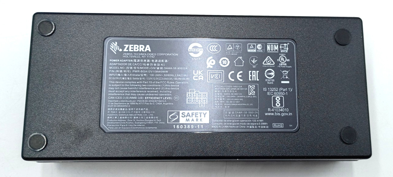 Zebra ShareCradle-ME CRD-TC2L-SE5ET-01 5 Slot Cradle Charger For TC22/27