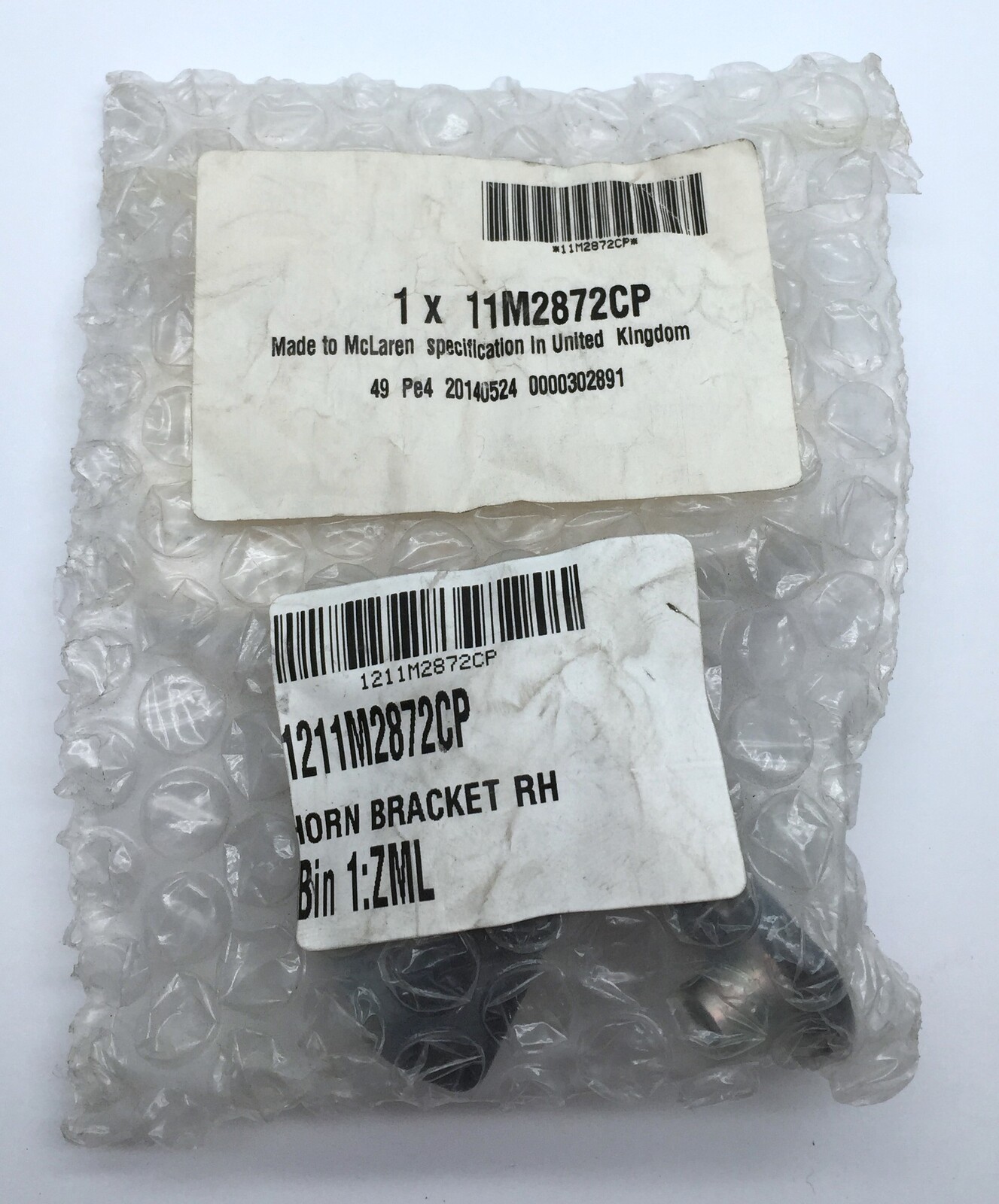 McLaren 1211M2872CP Horn Bracket RH for McLaren 11M2872CP