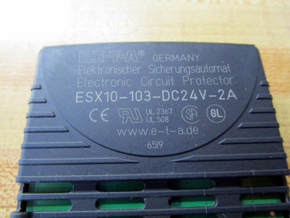 ETA ESX10-103-DC24V-2A Circuit Breaker ESX10103DC24V2A