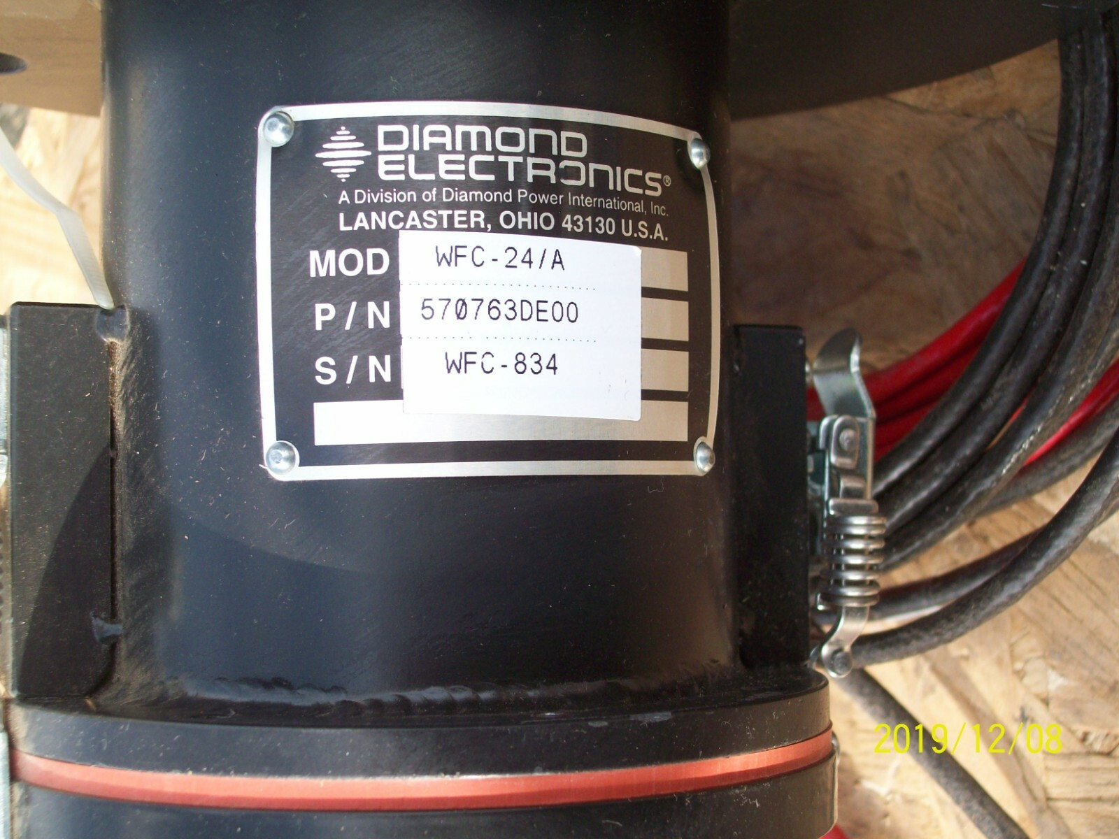 DIAMOND POWER INTERNATIONAL WFC-24/A ELECTRONICS 570763DE00