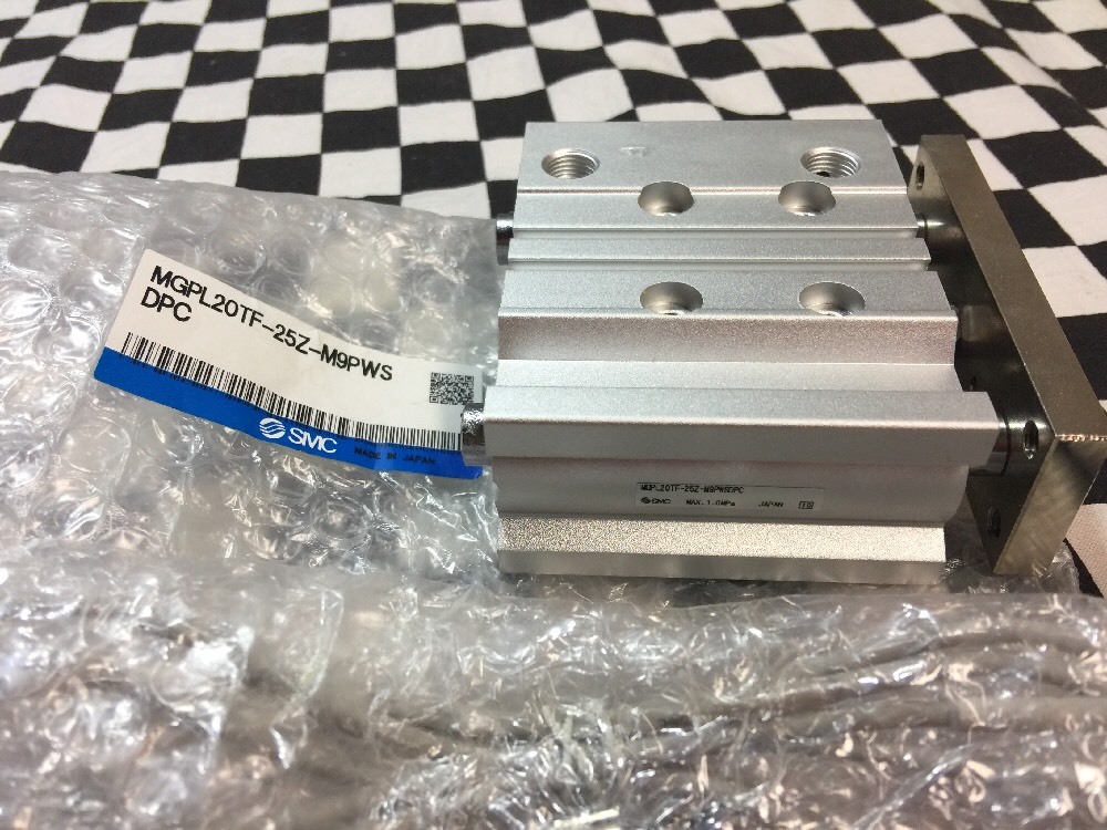 SMC COMPACT GUIDE CYLINDER MGPL20TF-25Z-M9PWSDPC & D-M9PW, SHIPSAMEDAY #1650A10