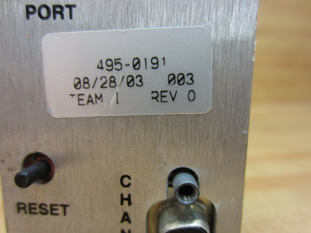 Perceptron 495-0191 Frame Grabber Processor Board 4950191