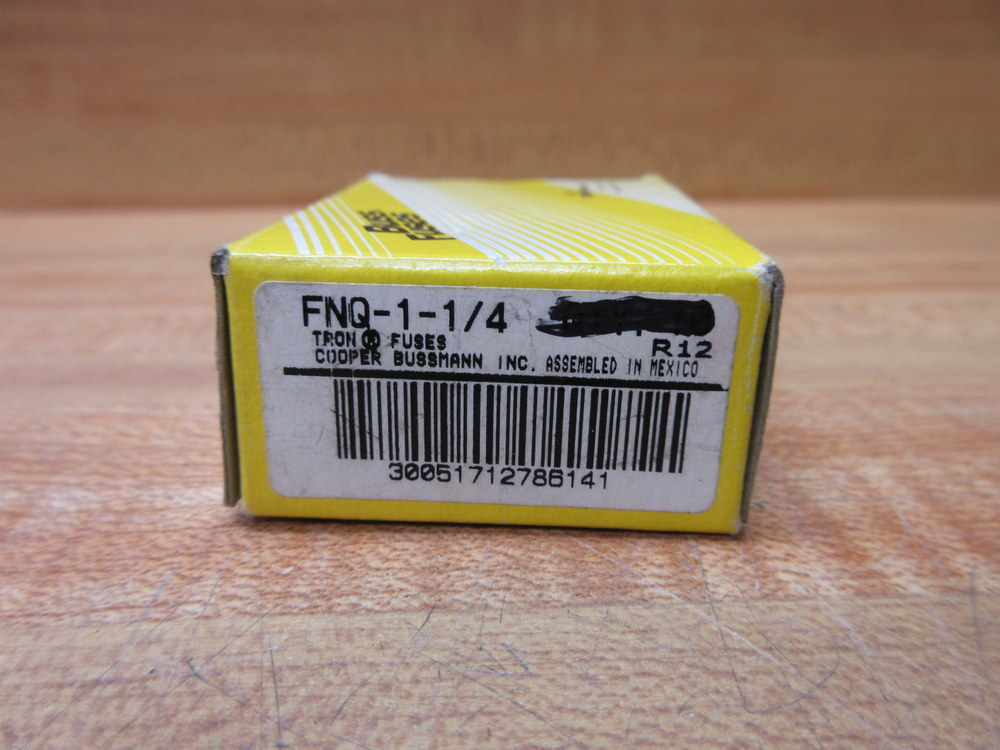Buss FNQ-1-1/4 Bussmann Fuse Cross Ref 6F146 (Pack of 8)