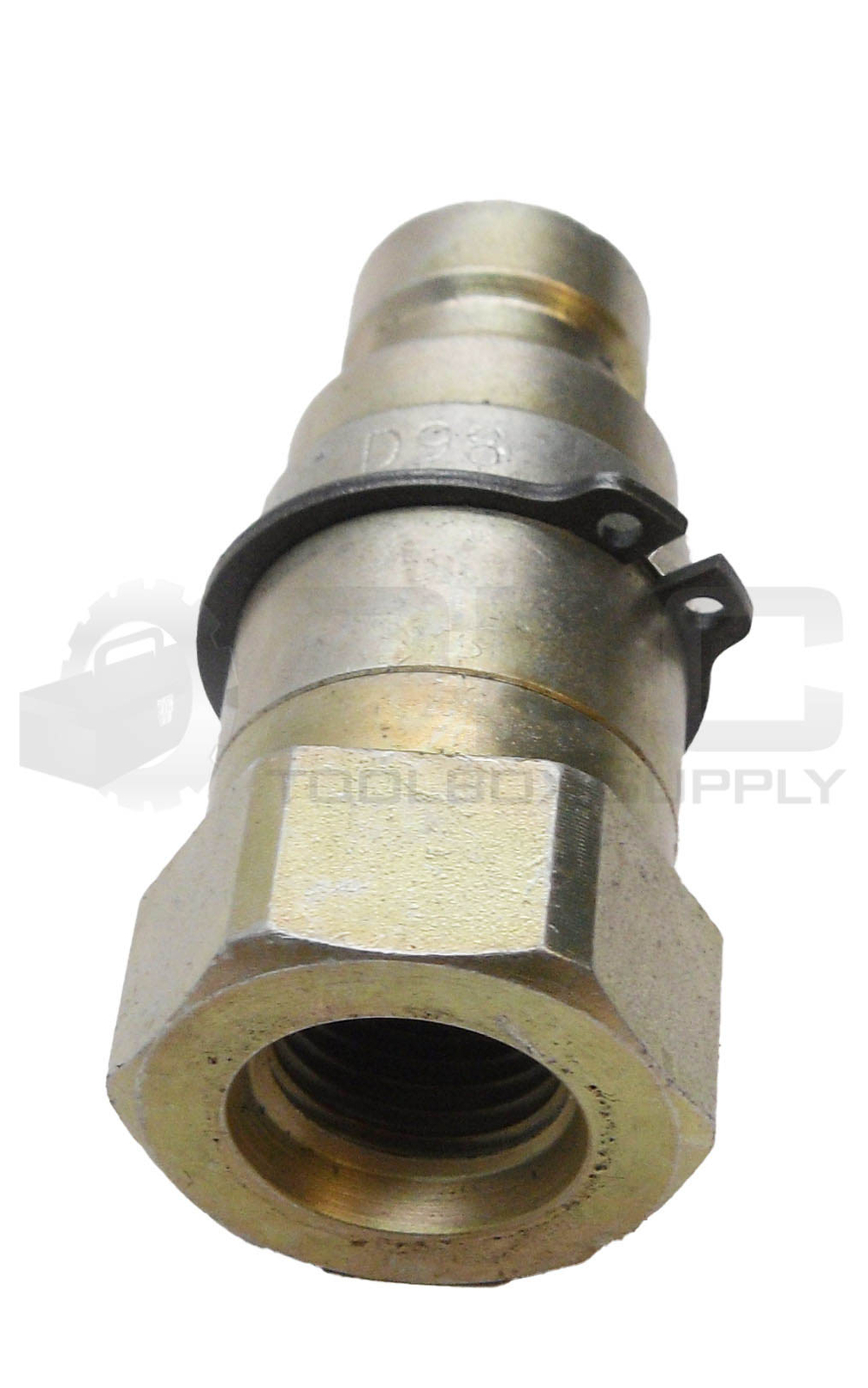 LOT OF 2 NEW KQM6H FLAT FACE COUPLER 3/8″ SAE-D98