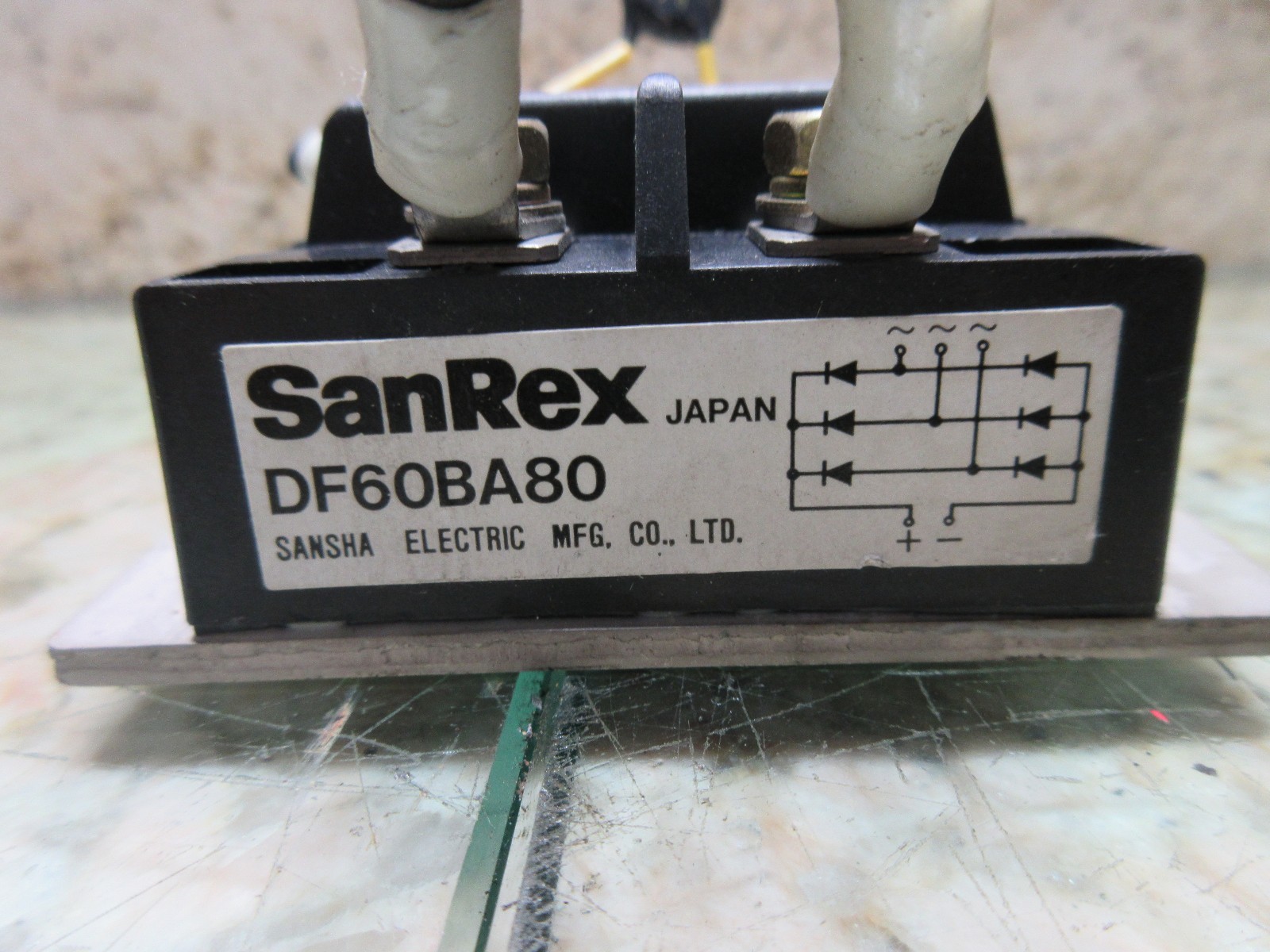 SANREX RELAY UNIT DF60BA80 CNC EDM RECTIFIER