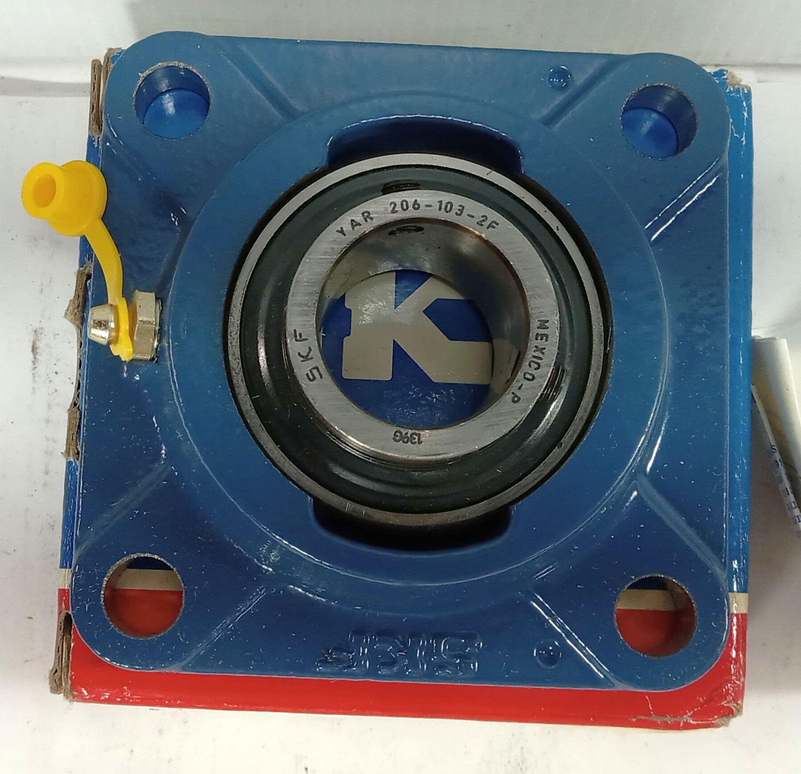 1 NEW SKF FY1.3/16TF F4BSC103 4 BOLT FLNG PILLOW BLOCK BEARING NIB *MAKE OFFER*