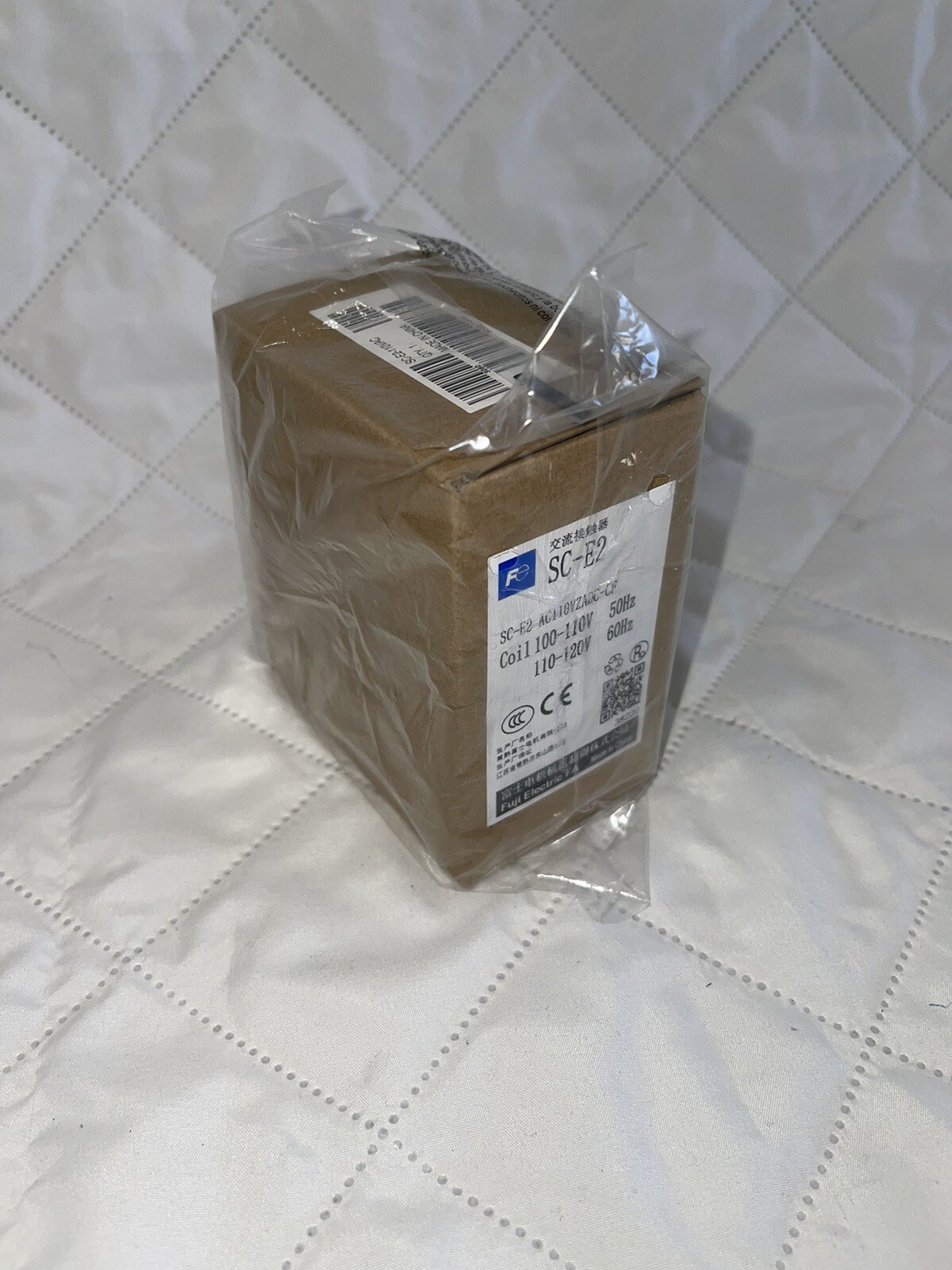 FUJI ELECTRIC SC-E2 AC120 Coil 50/60hz SC-E2 Contactor SCE2 AC110VZADC-CF