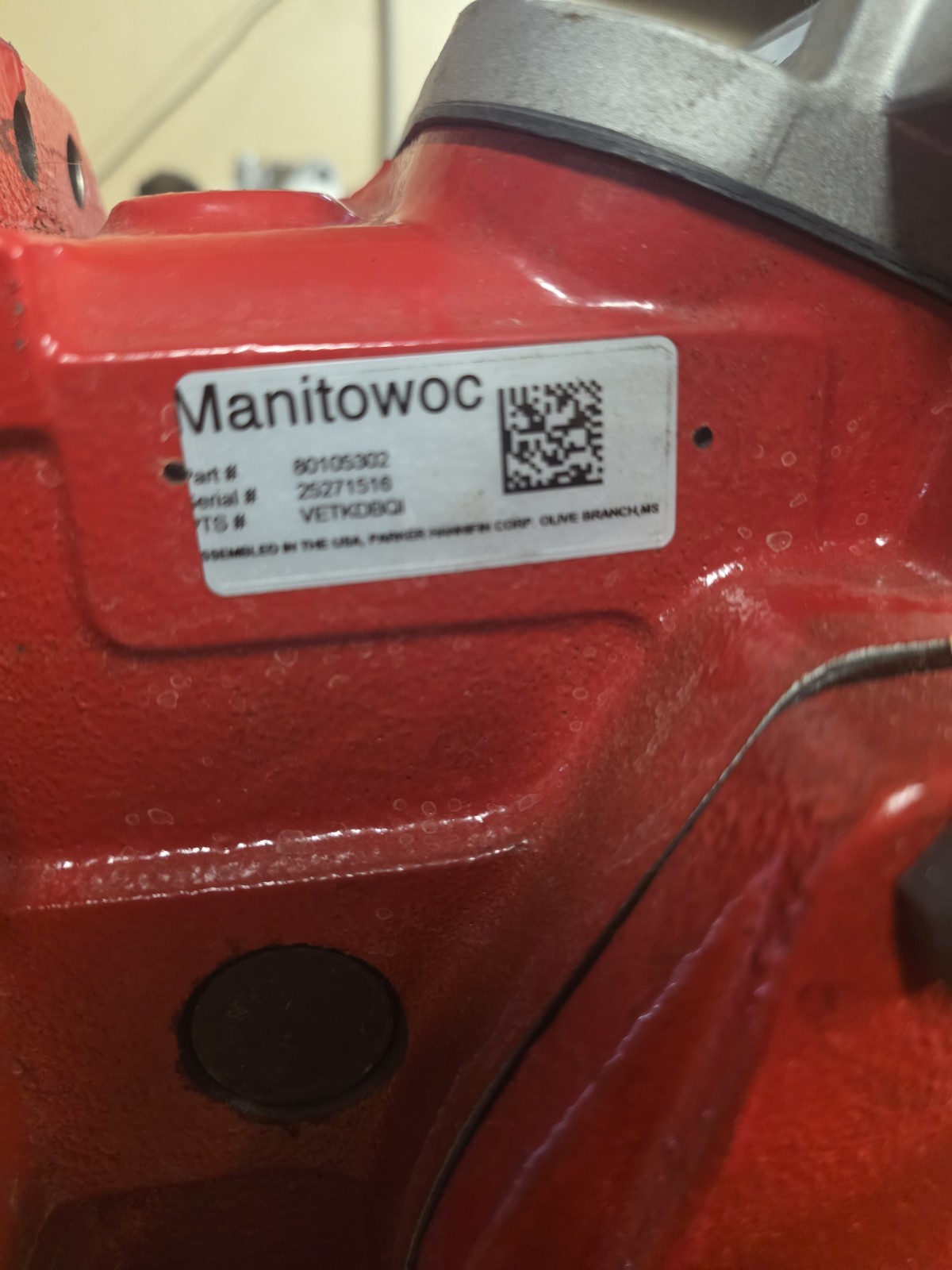 New OEM Manitowoc Cranes PTO Pump 80105302 Chelsea Parker C1-P-506