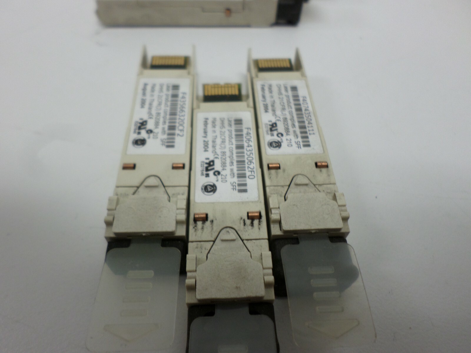 LOT of 10 JDS Uniphase JSPR21S002304, SFP 2GB Optical Transceiver GBIC Module
