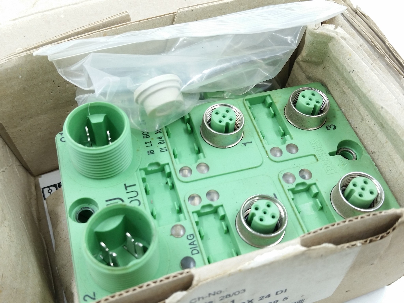 Phoenix Contact Interbus Module IB L2 BOX 24 DI 8/4 M12