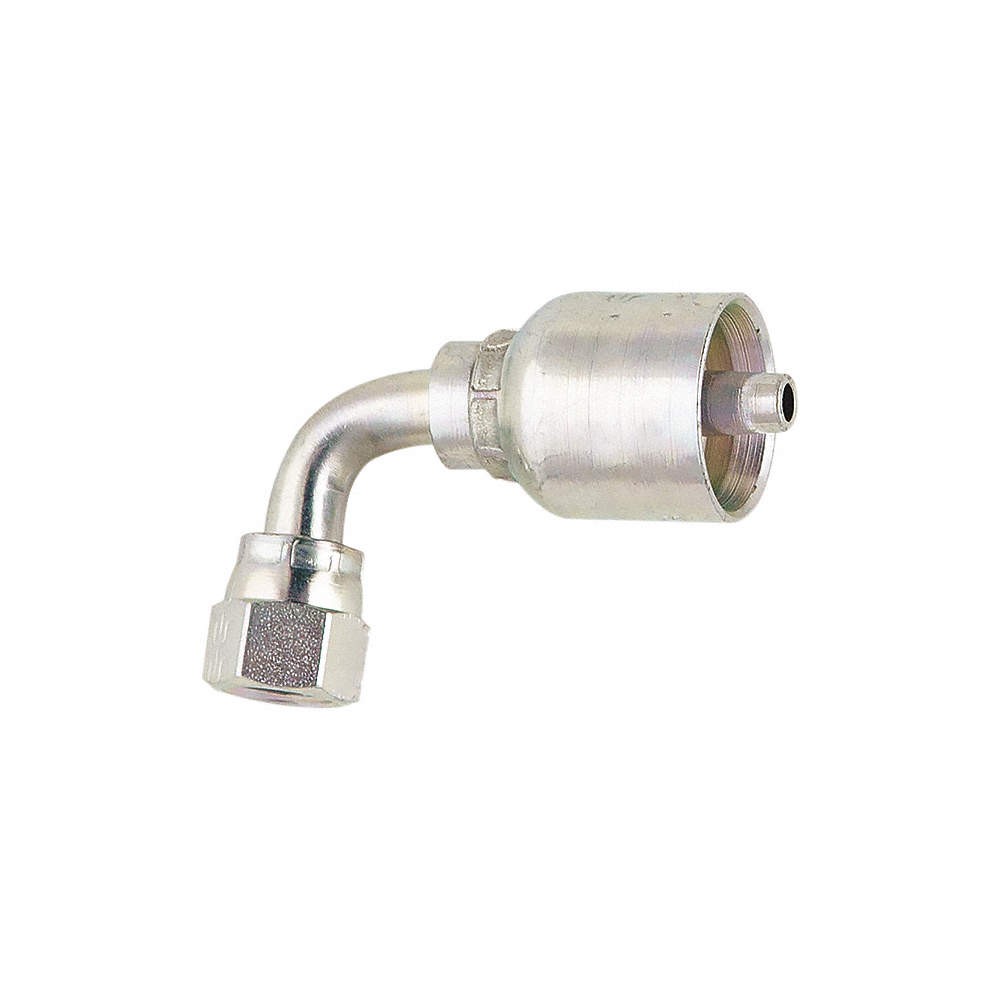 PARKER Crimp Fitting,90 deg.,1″ ID,1-5/16″,FJIC 55CZ91