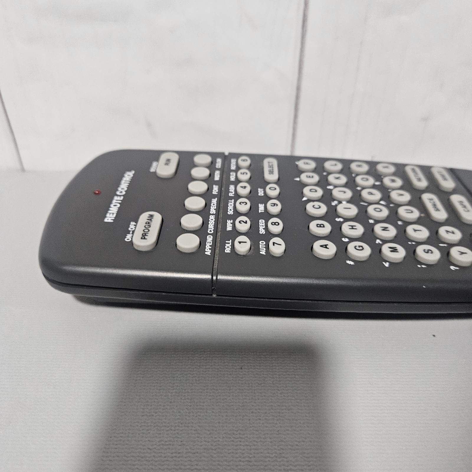 Adaptive Micro Systems 10721112CLF LED Sign Remote Control Keyboard