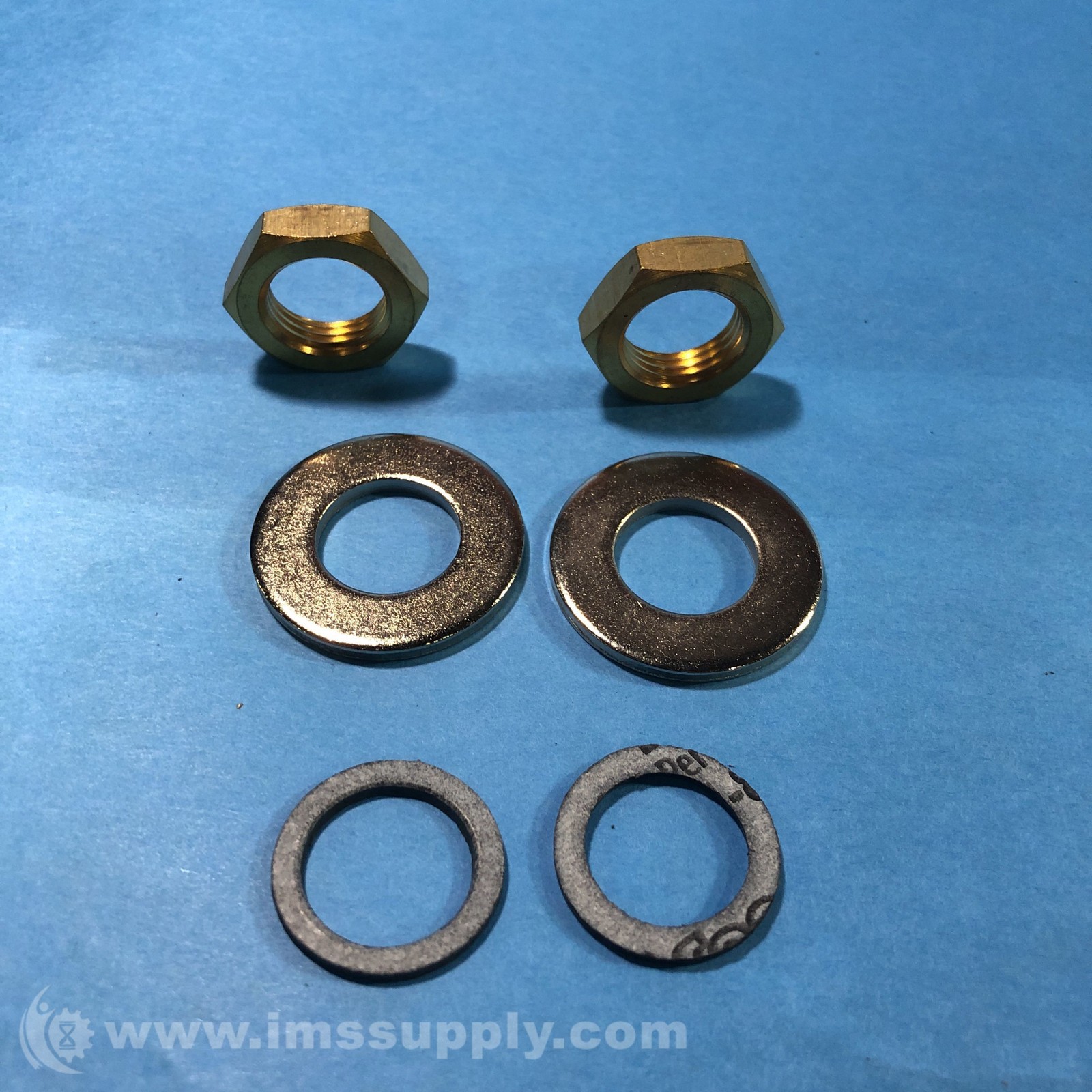 Pack of 2 Hardware Kit, Gasket Seal, Washer, Nut FNOB