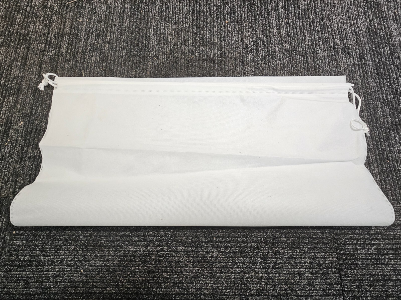 (QTY20) The RealReal Drawstring White Shoe Dust Bag Travel Storage