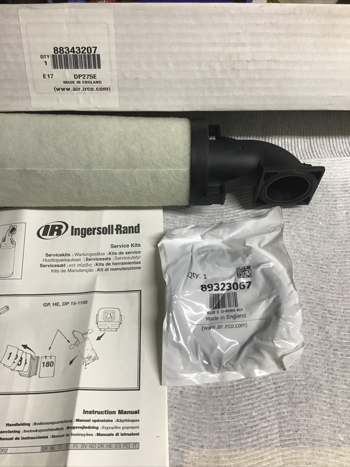Ingersoll-Rand 88343207 Filter NOS
