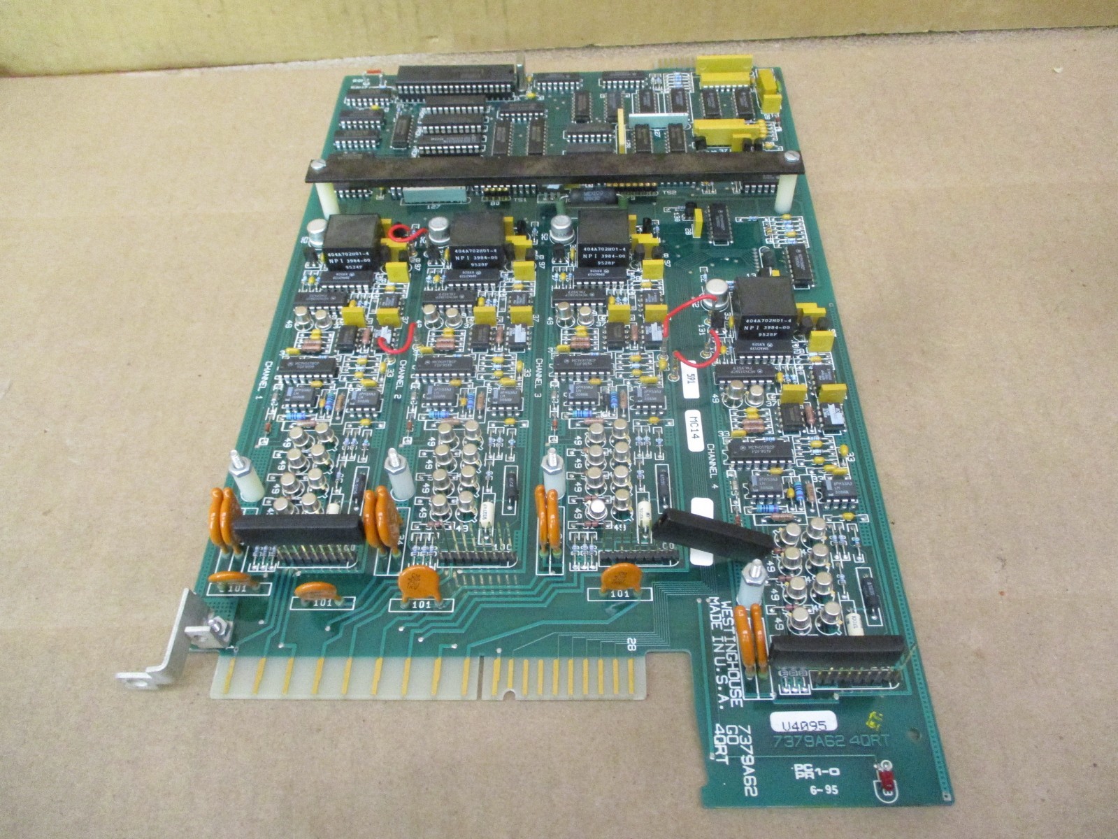 Westinghouse PCPR-1-0 7379A62 G01 SUB T 4QRT1 53062HI